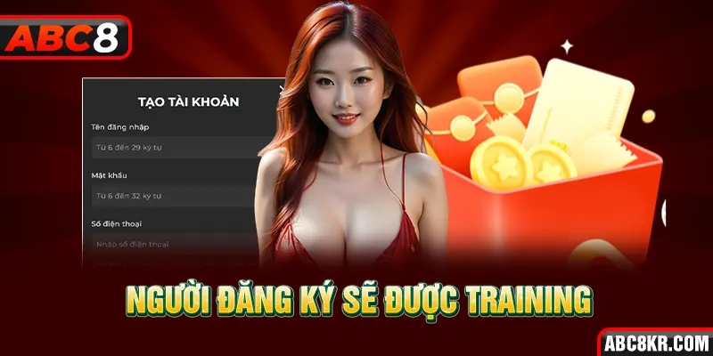 Người đăng ký sẽ được training